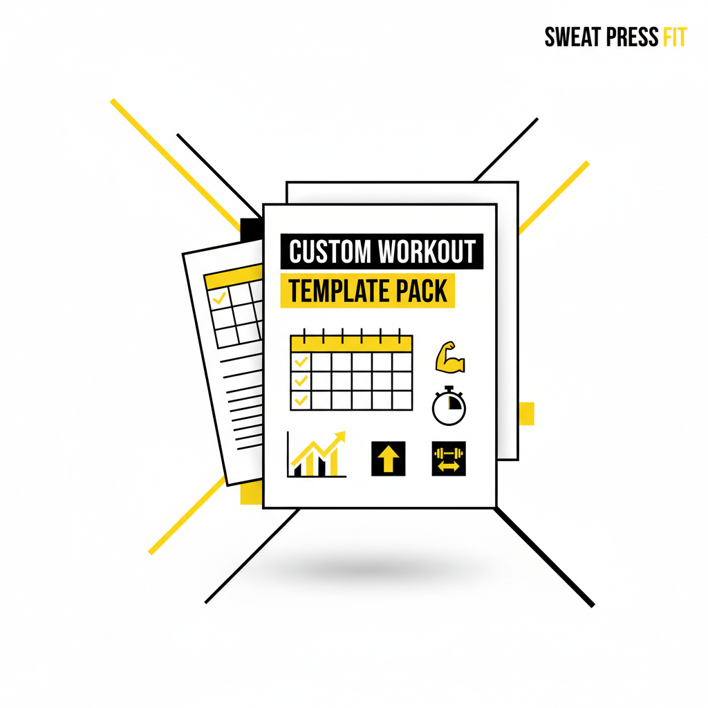 Custom Workout Template Pack product image