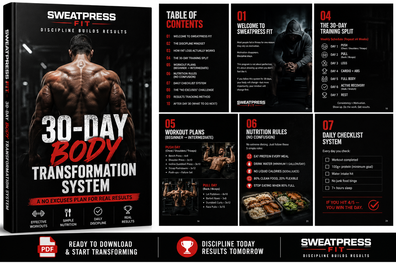 30-Day Body Transformation System (eBook)
